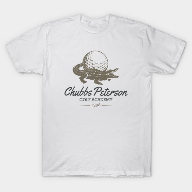 Chubbs Peterson Gold Academy T-Shirt by tvshirts